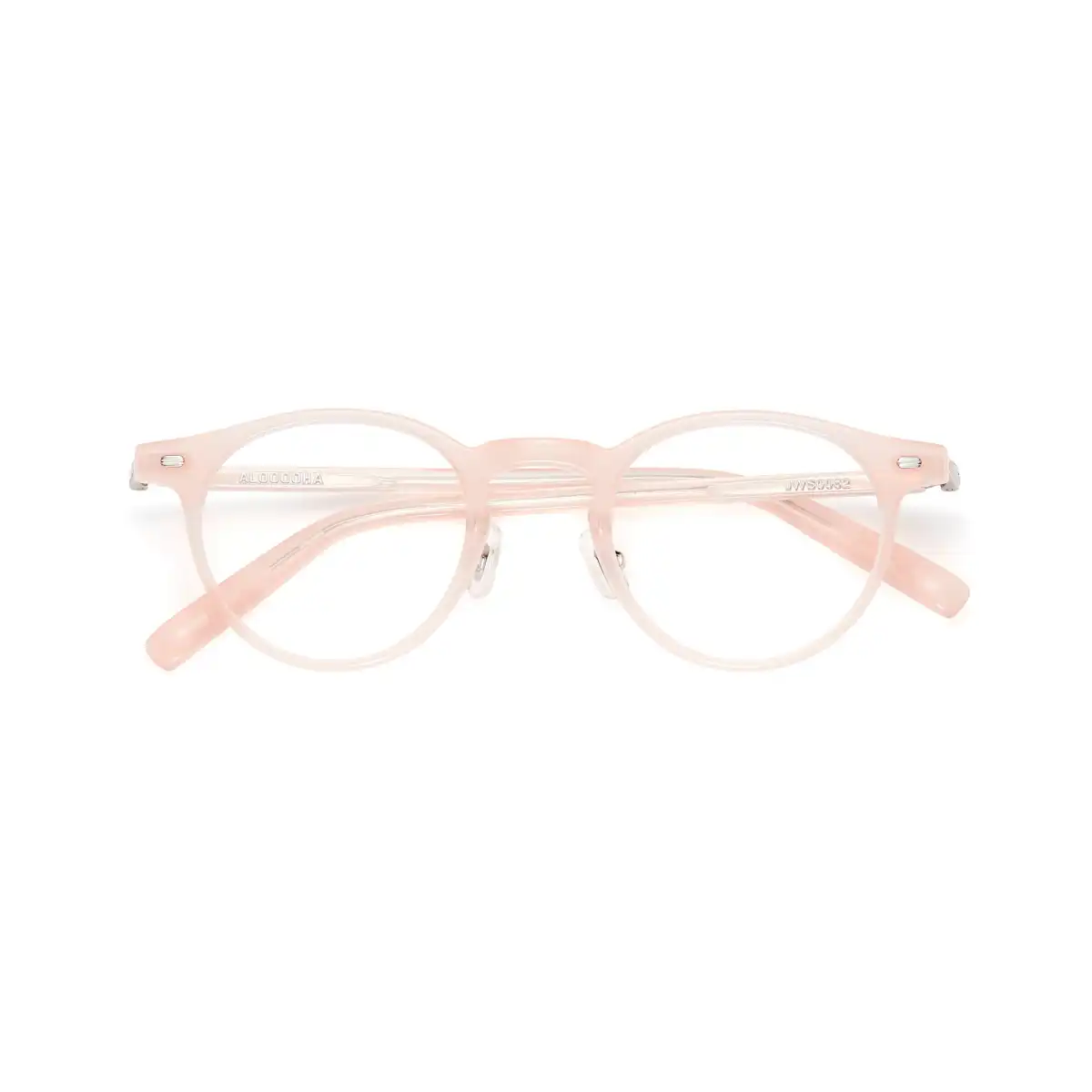Round Bookworm Transparent Pink 1