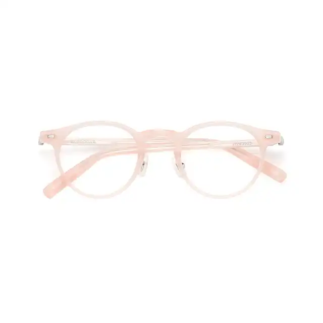 Round Bookworm Transparent Pink