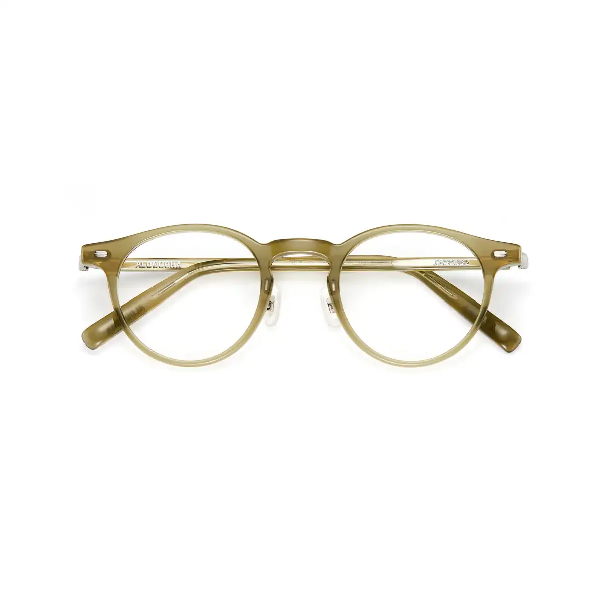 Round Bookworm Avocado Green 1