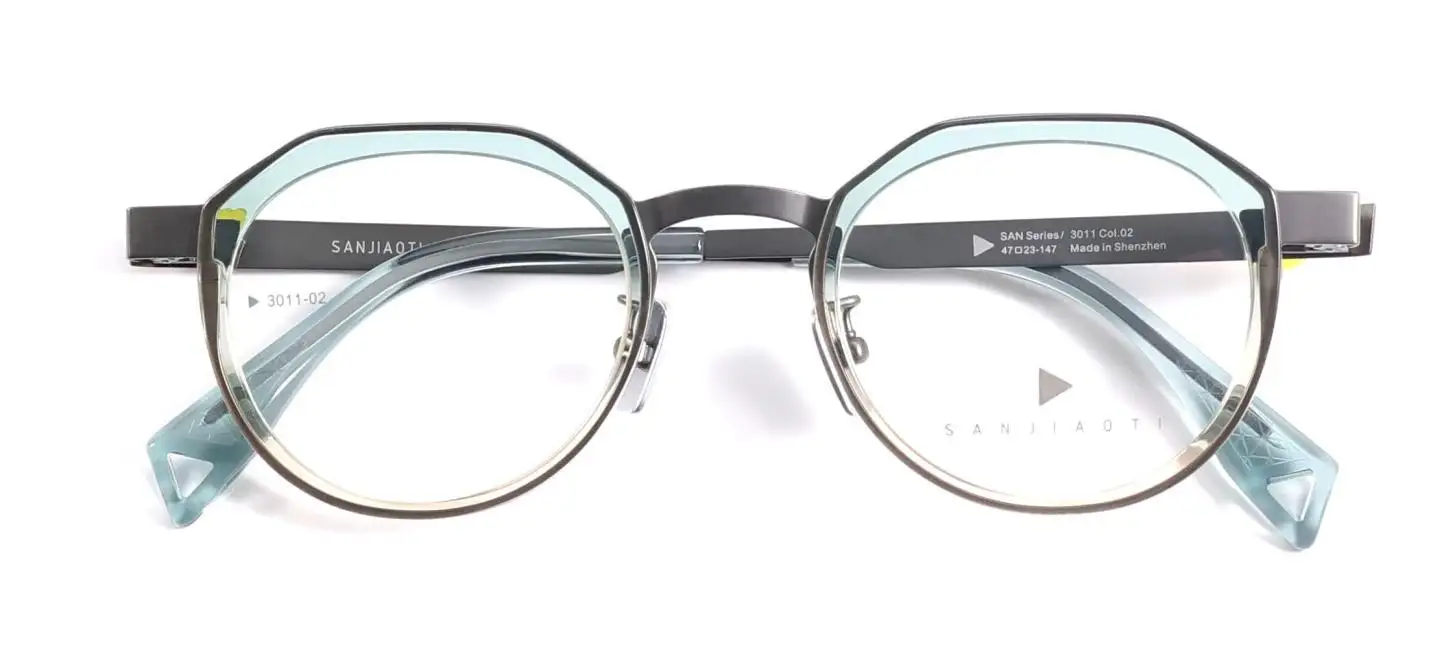 ALOOOOHA SANJIAOTI 3011 3011 optical frame, Mix, Adult, Adjustable, product image 1