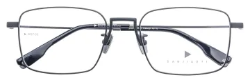ALOOOOHA SANJIAOTI 3027 3027 Satin Black / Gloss Black optical frame, product image 1