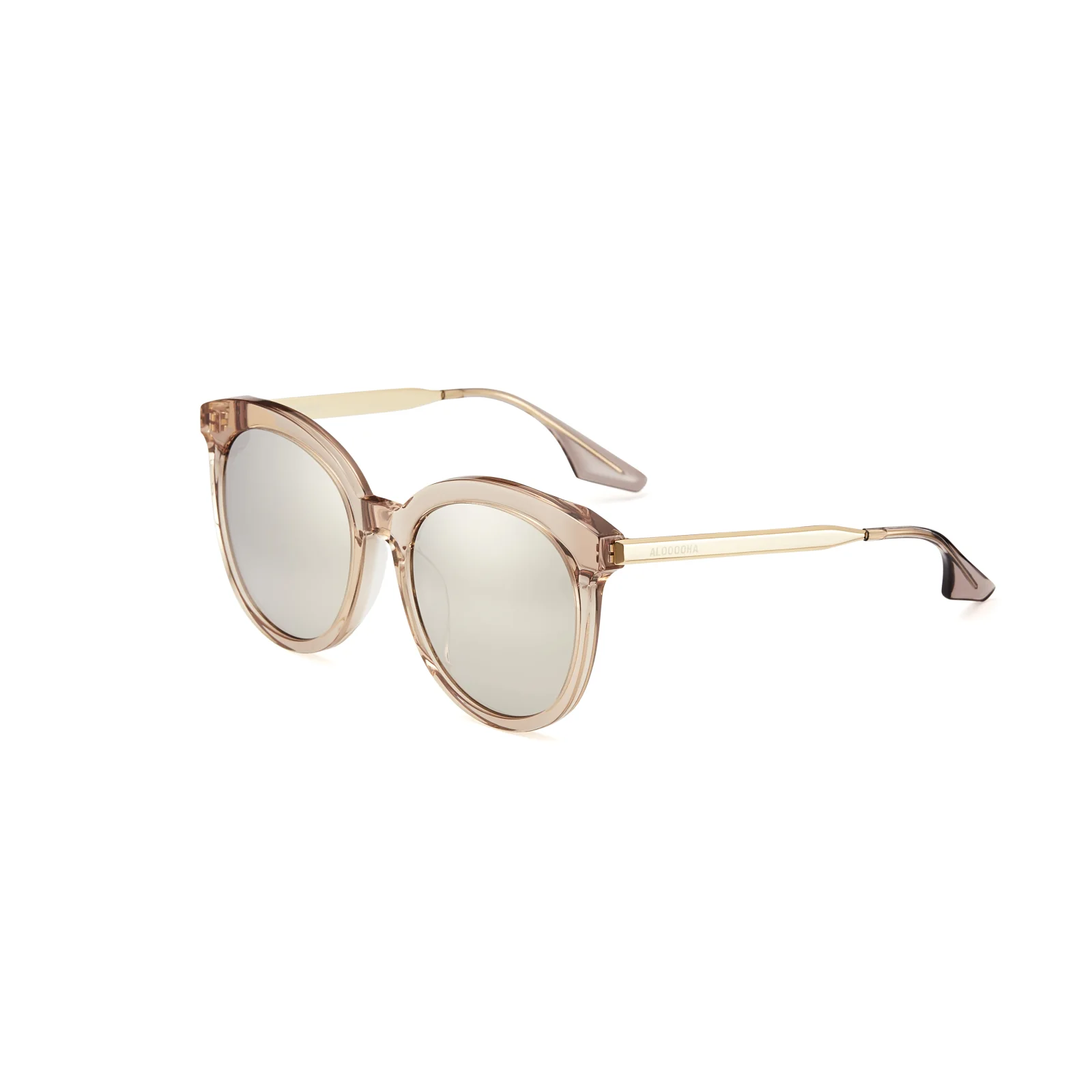 ALOOOOHA 复燃-3 RESURGENCE-3 奶茶粉 sunglasses, Acetate, Round, Full rim, product image 2