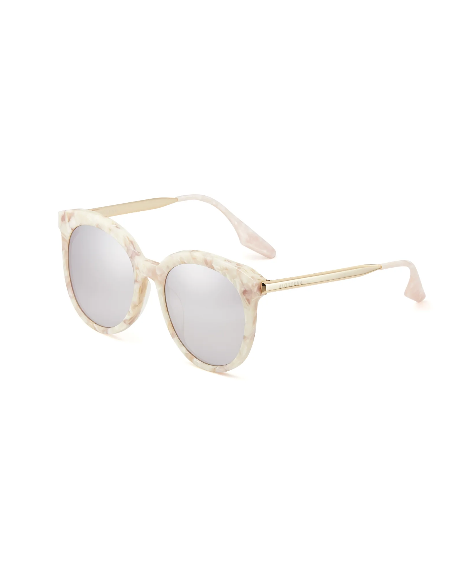 ALOOOOHA 复燃-3 RESURGENCE-3 白贝壳 sunglasses, Acetate, Round, Full rim, product image 2