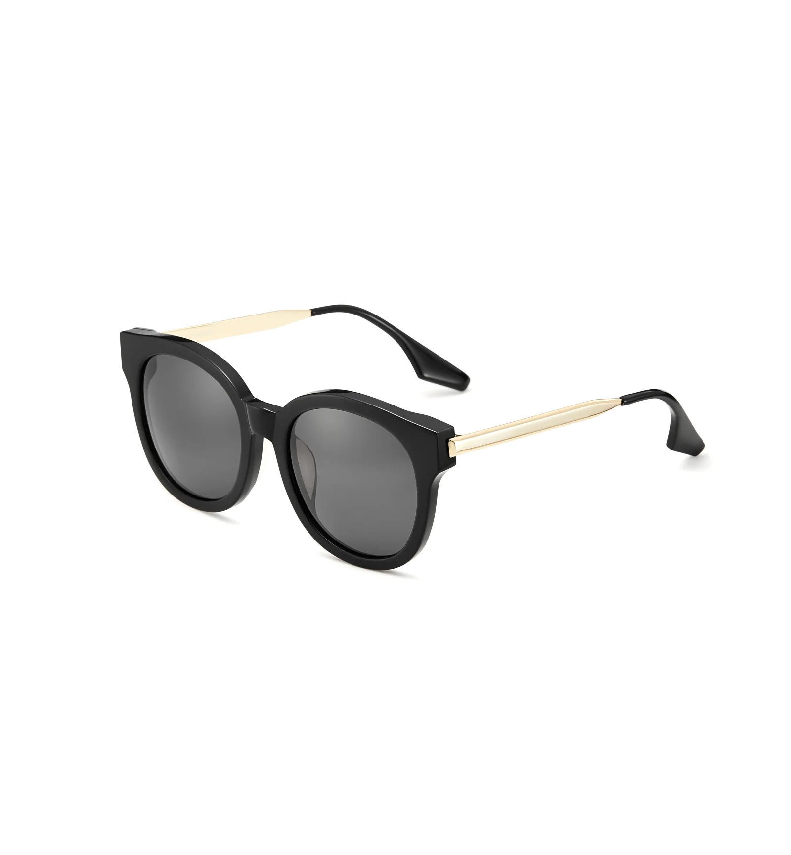ALOOOOHA 复燃-4 RESURGENCE-4 亮黑 sunglasses, Acetate, Cat eye, Full rim, product image 2
