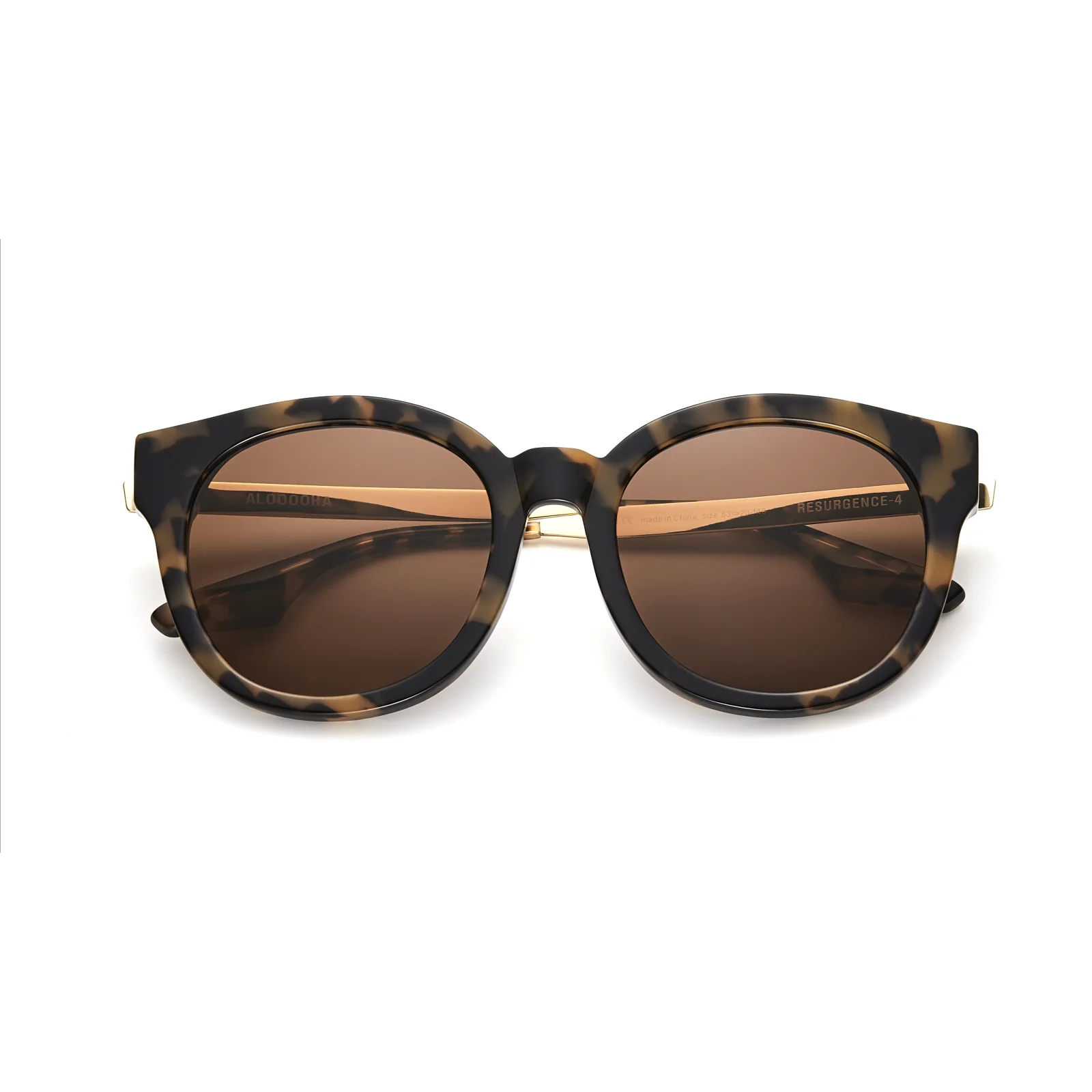 ALOOOOHA 复燃-4 RESURGENCE-4 深玳瑁 sunglasses, Acetate, Cat eye, Full rim, product image 1